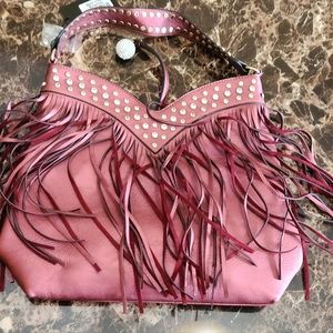 Handbag Express wine colored purse New With Tags